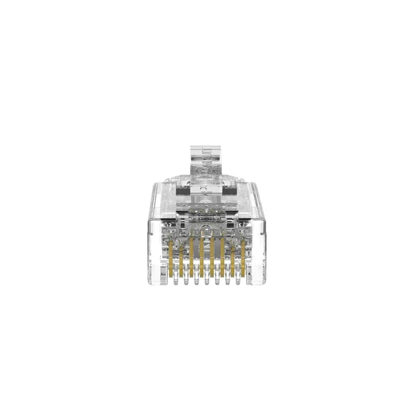 Modular plug, use with Cat. 6/6A, 28 AWG, 100 pk.