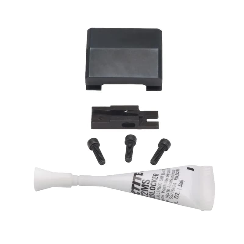 Change over kits allow for installation of heavy cross section MRT and MRS style ties, and MRT double wrapped style ties in MTRTH tools.