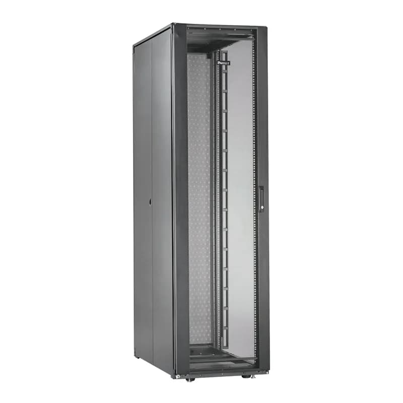 Vertical blanking panel for 600mm cabinets. Color: Black