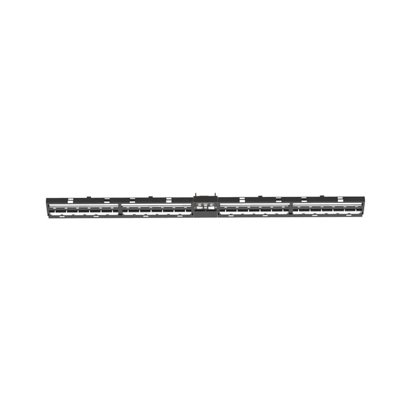 Panduit PVQ-MIQPS24 - The PViQ 24 port shielded modular patch panel is unpopulated and will accept all Mini-Com Shielded Jack Modules. The panel accepts 24 modules and is 1 RU.