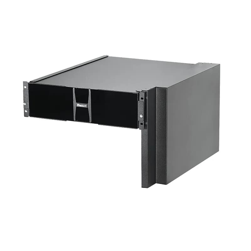 Panduit DIRLC25S23W - The air inlet duct directs cooling air from the cold aisle into the intake fans of switches. It fits in a 3 RU footprint and is designed for Cisco Catalyst 6880 switch.