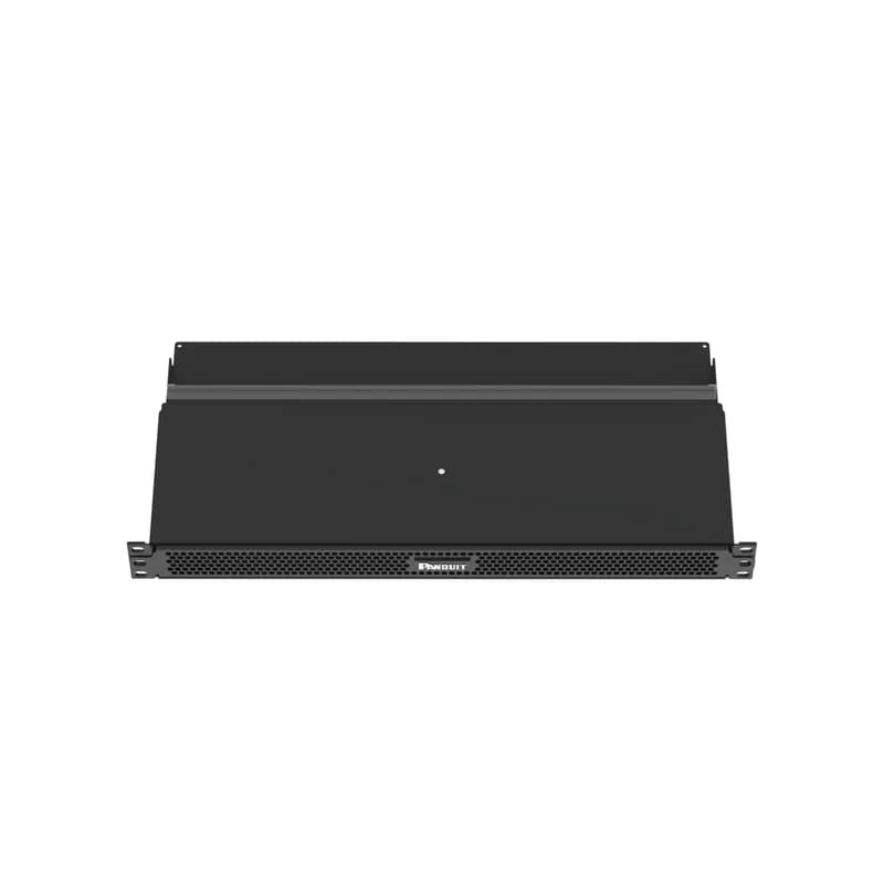 The air inlet duct directs cooling air from the cold aisle into the intake fans of switches. It fits in a 1 RU footprint and is designed for Cisco Nexus 9372 switch.