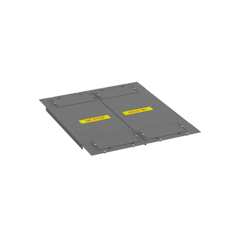 The Net-Verse bottom cover panel is designed for use with Net-Verse cabinets that are 600mm W x 1000mm D. It is black.