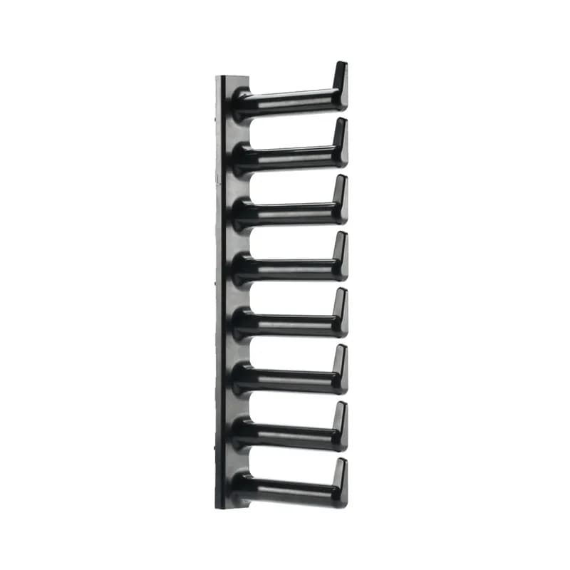 Finger Kit, 100mm (3.9) depth that attaches to posts on 48 RU cabinets. Color: Black
