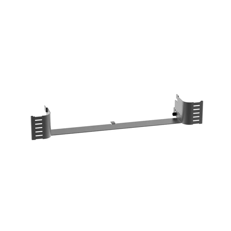 The HD Flex Rear Cable Manager allows for easy rear slack management. It is designed to be sub-assembled in HD Flex enclosures (family part numbers FLEX*U**) and panels (family part numbers FLEX*UPN**). It is black and fits in a 2RU footprint.