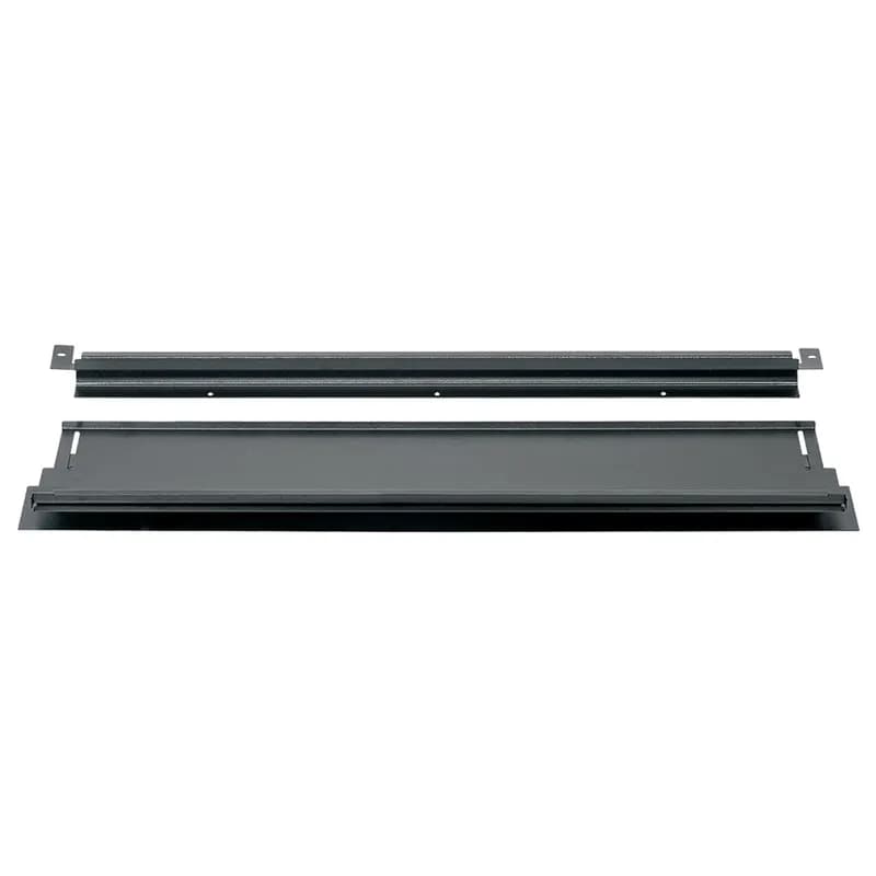 The Net-Contain End of Row Kit is used with the Universal Aisle Containment Drop Away Roof Panels. The End of Row Kit is for a 4-foot (1200mm) aisle, and can extend up to four inches. It is white.