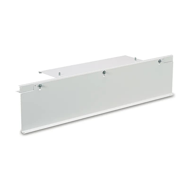 The Net-Contain Wall Beam to Wall Seal Kit is part of the Universal Single Row Containment system. It provides a seal between a wall beam and a wall and is used with a 600mm wide containment. It is white.