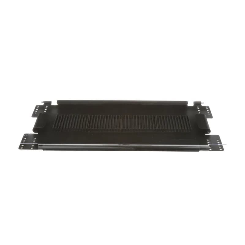 The fiber splice tray kit is for up to 48 discrete fiber fusion splices. It fits in Panduit FRMHSS-4RU and FRMHSST-4RU 4RU Splice Enclosures and FWMHSS*S-3456 and FWMHSS*S-6912 Wall Mount Fiber Splice Enclosures.