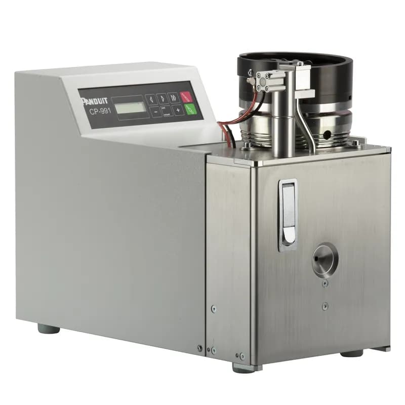 Panduit CP-992 - Bowl-fed ferrule crimp press for #12 (4 mm2) to #8 AWG (10 mm2) * requires a component kit, sold separately
