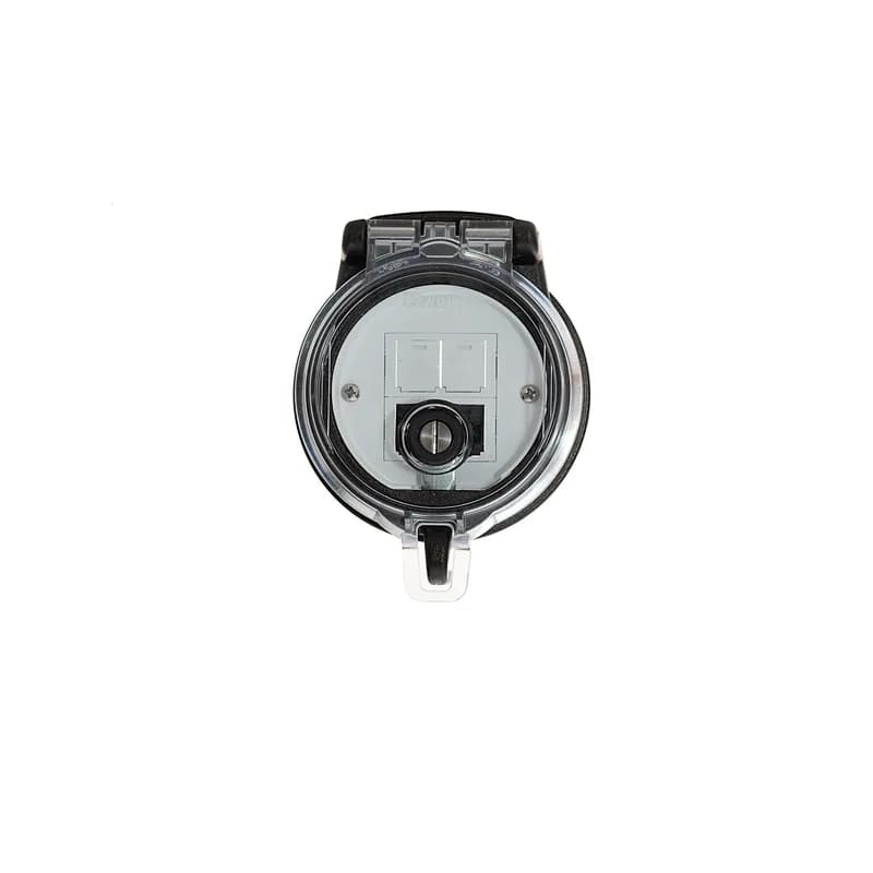 Panduit DAP3BC-00-55 - Data Access Port, 3in. Base, Two CAT 5e Couplers
