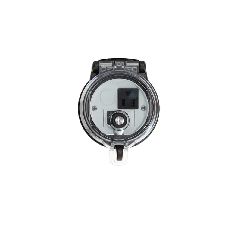 Panduit DAP3BC-S0-6 - Data Access Port, 3in. Base, Simplex Outlet, CAT 6 Coupler