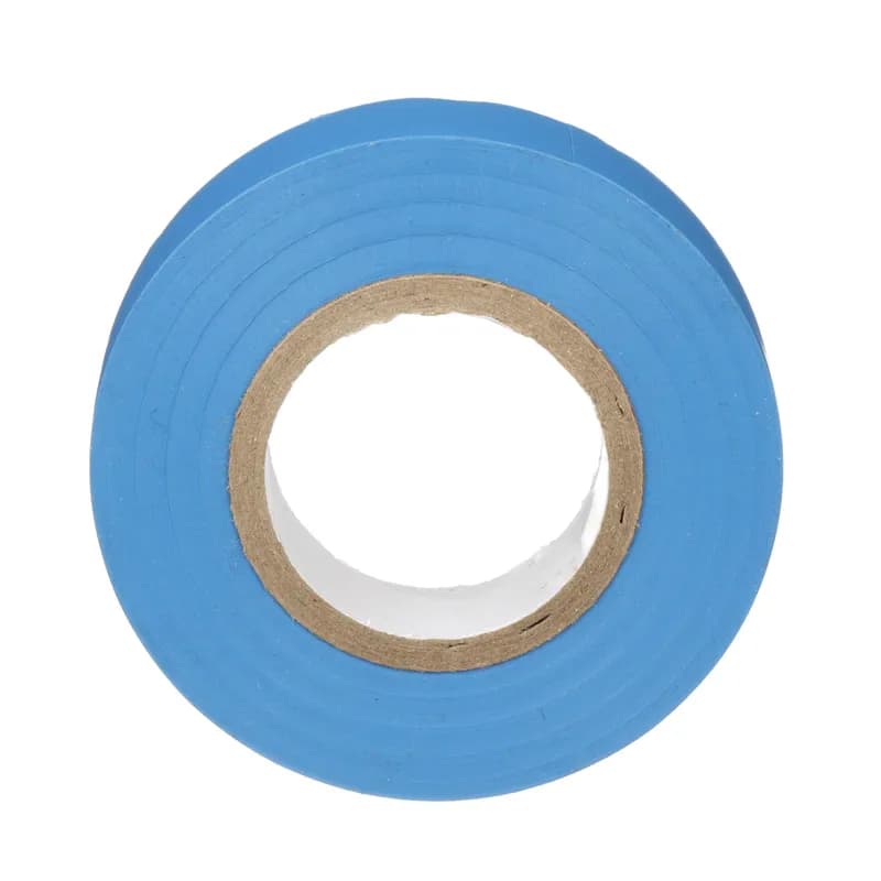 StrongHold ST17-075-66BU General Purpose PVC Electrical Tape has non-corrosive and pressure-sensitive adhesive, which eliminates the need for heat, moisture or other catalysts during application. Its high elongation provides excellent conformability properties and it is .75" x 66' x .007 in size. It is blue in color and comes individually cellophane wrapped. Suitable as primary insulation when used for splicing up 600 Volts or 80?C (176?F).
