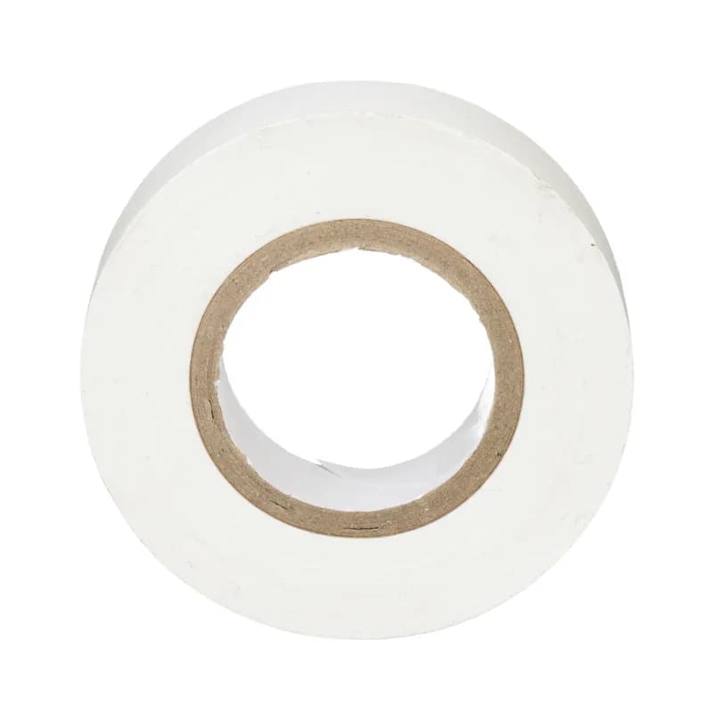 Panduit ST17-075-66WH - StrongHold ST17-075-66WH General Purpose PVC Electrical Tape has non-corrosive and pressure-sensitive adhesive, which eliminates the need for heat, moisture or other catalysts during application. Its high elongation provides excellent conformability properties and it is .75" x 66' x .007 in size. It is white in color and comes individually cellophane wrapped. Suitable as primary insulation when used for splicing up 600 Volts or 80?C (176?F).