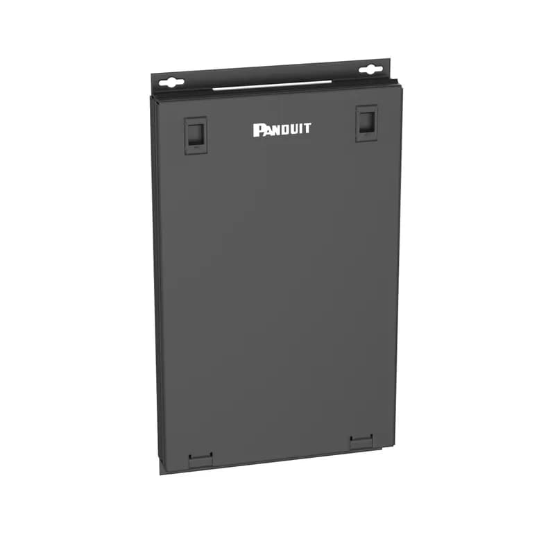 Panduit CPB24BL - The PanZone Consolidation Point Box provides a quick-to-install solution to deliver a point of connection and configuration within the permanent link to allow interconnection/cross connection to a network service or service. For install in-ceiling, on-wall, or under floor. 24 Port, 1RU, accepts 19" panel, Black.