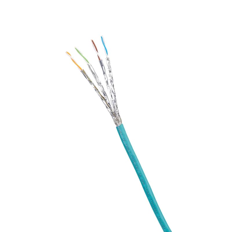 Copper Cable, Industrial, Cat6A 4-pair, 24/7 AWG Stranded, S/FTP, PUR, 500m reel