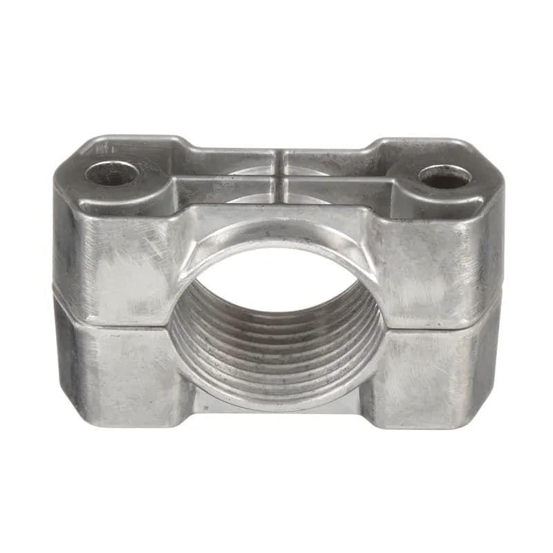 The CCAL2H5870-X Two-Hole Aluminum Cable Cleat is ideal for medium to high short circuit faults in less corrosive environments. The cable cleat is certified to IEC 61914:2015, tested up to 131kA peak fault current and retains cables in the event of a short circuit fault. Compatible with cable diameter of 58-70mm and installs direct to the cable tray rung via fixing holes and user-supplied M10 bolts. Insulating spacers and washers sold separately for protection against galvanic corrosion.