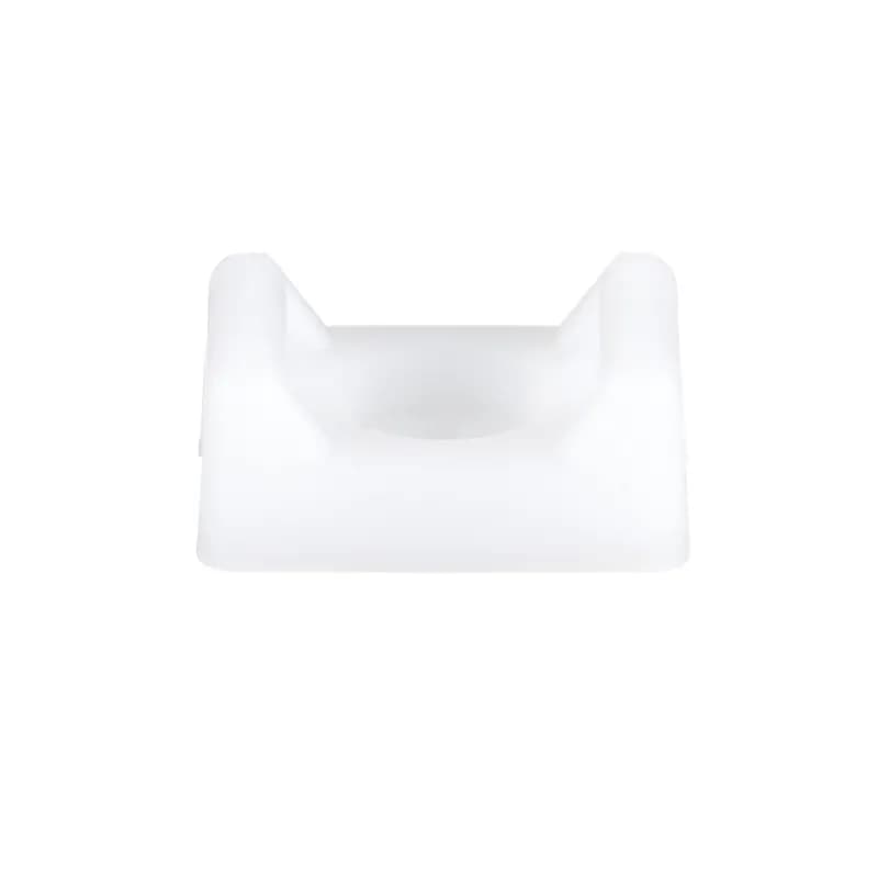 StrongHold SSM2S6-3X screw applied cable tie have a unique design that provides maximum stability for cable bundles. Install with a #6 (M3) screw. Suitable for miniature, intermediate, and standard cross-section cable ties. Made of Nylon 6.6, which increases mechanical strength, heat and wear resistance, and stiffness. They are natural in color and come in packages of 30.