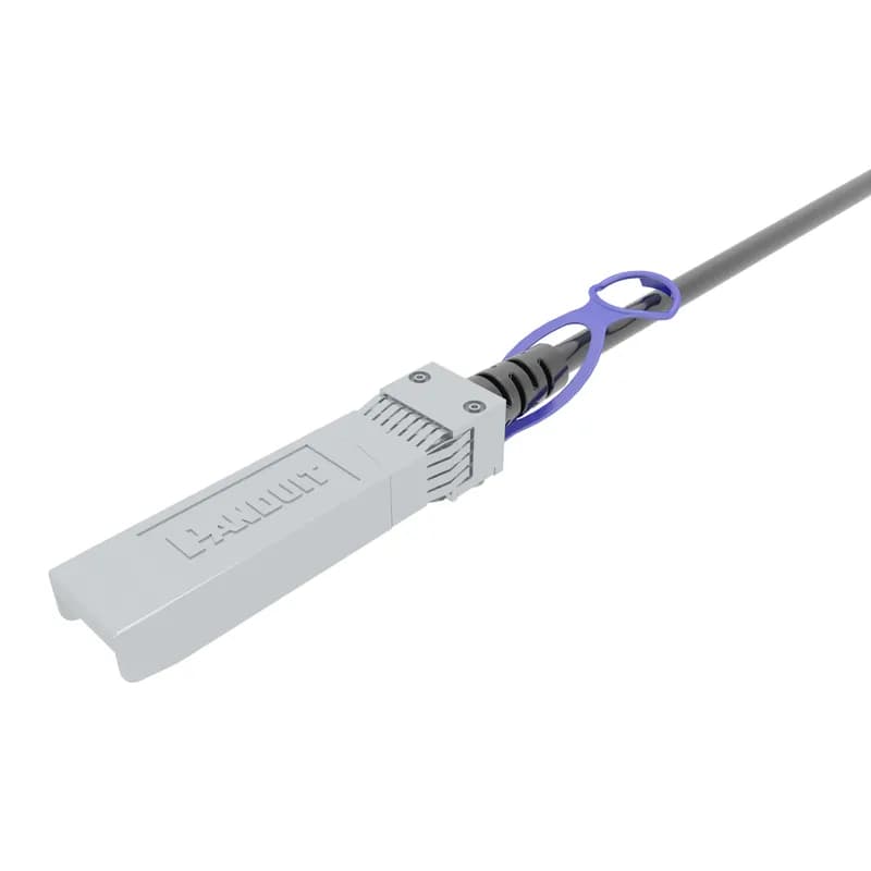Panduit PSF1PZA1MWH - This direct attach passive copper cable assembly features 10G factory-terminated SFP+ passive modular connectors on each end. The high-speed, 2-pair assembly has twinaxial cable, is white in cable color, 30AWG and 1 meter in length.