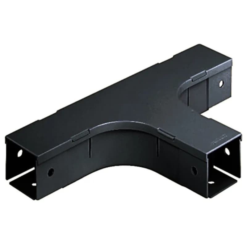 The FiberRunner 2x2 Horizontal Tee creates a 90 horizontal branch from straight horizontal runs. The horizontal tee provides versatility due to multiple spillout options that include spill-over fittings and the vertical tee which accepts a three-sided trumpet, transition to corrugated tubing and the FiberRunner System.