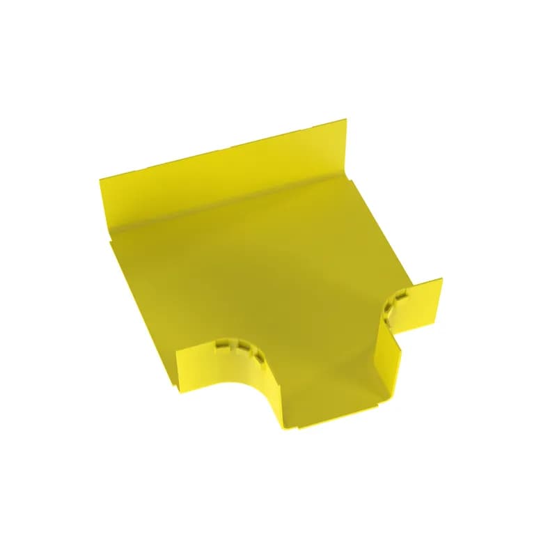 The FiberRunner 12x4 Horizontal Tee creates a 90 horizontal branch with a 6x4 exit from straight horizontal run.