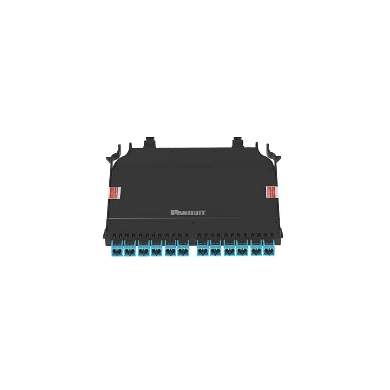 Panduit FHC9N-24F-LAA - The HD Flex cassette is OS2 MPO to LC/APC and supports 24 fibers total. It has Standard IL and uses Method A Polarity.