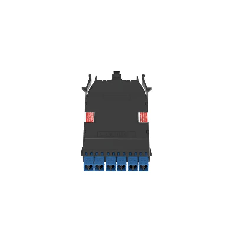 Panduit FHC9N-12-LAAS - The HD Flex cassette is OS2 MPO to LC/APC and supports 12 fibers total. It has Standard IL and uses Method A Polarity.