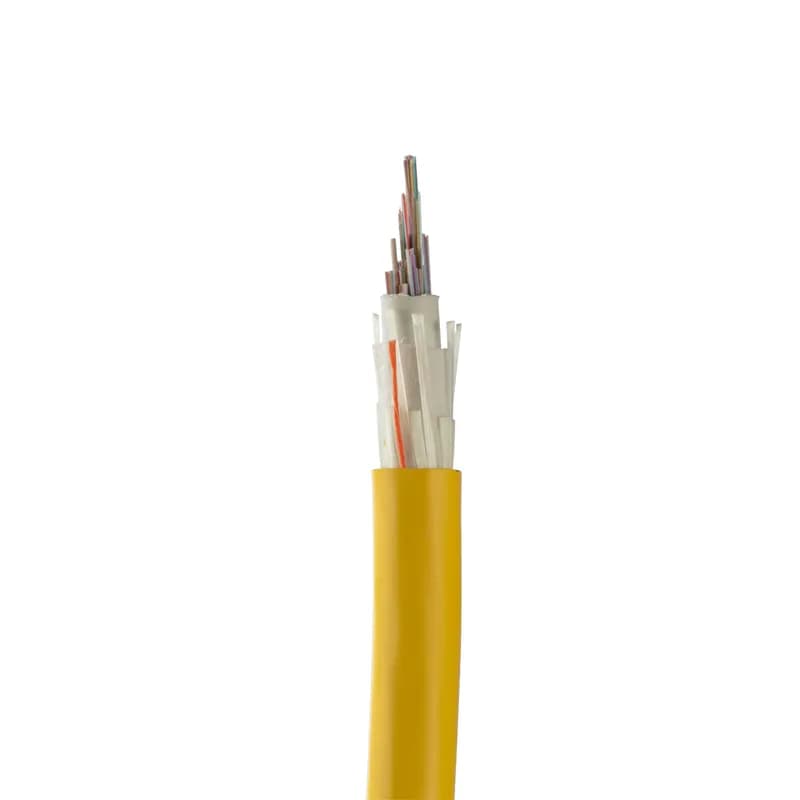 OS2 288 Fiber Indoor-Outdoor Cable OFNR-LSZH CPR Cca-s1b-d1-a1 Flexible Ribbon, MT