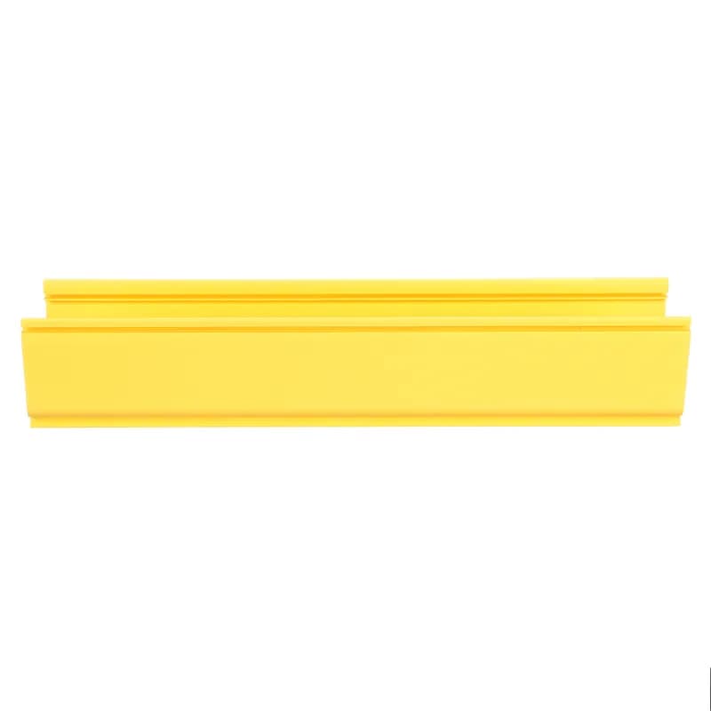 The FiberRunner 4x4 Channel is used to carry the cables horizontally throughout the routing system. The channel is 2mm.