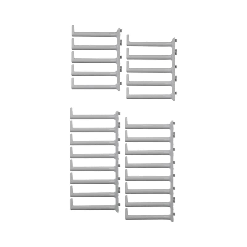 Panduit XG-FML48W - Cable Management Fingers for FlexFusion 48RU Cabinets. Short 150mm (6") length. Tool-less installation. White