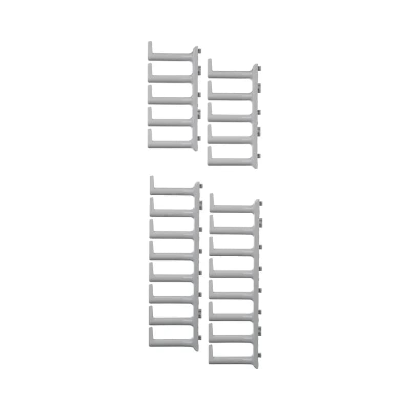 Panduit XG-FMS51W - Cable Management Fingers for FlexFusion 51RU Cabinets. Short 100mm (4") length. Tool-less installation. White