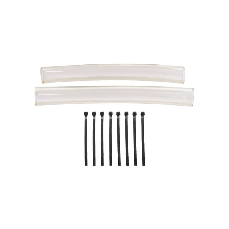 Transfer Hose Strain Relief Kit to maintain transfer hose bend radius reducing tie misfeeds due to sharp hose bend radii during robot motion; kit is also included on the PATM-RK Kit or sold separately (includes two 1-foot strain relief tubes with fastening cable ties)
