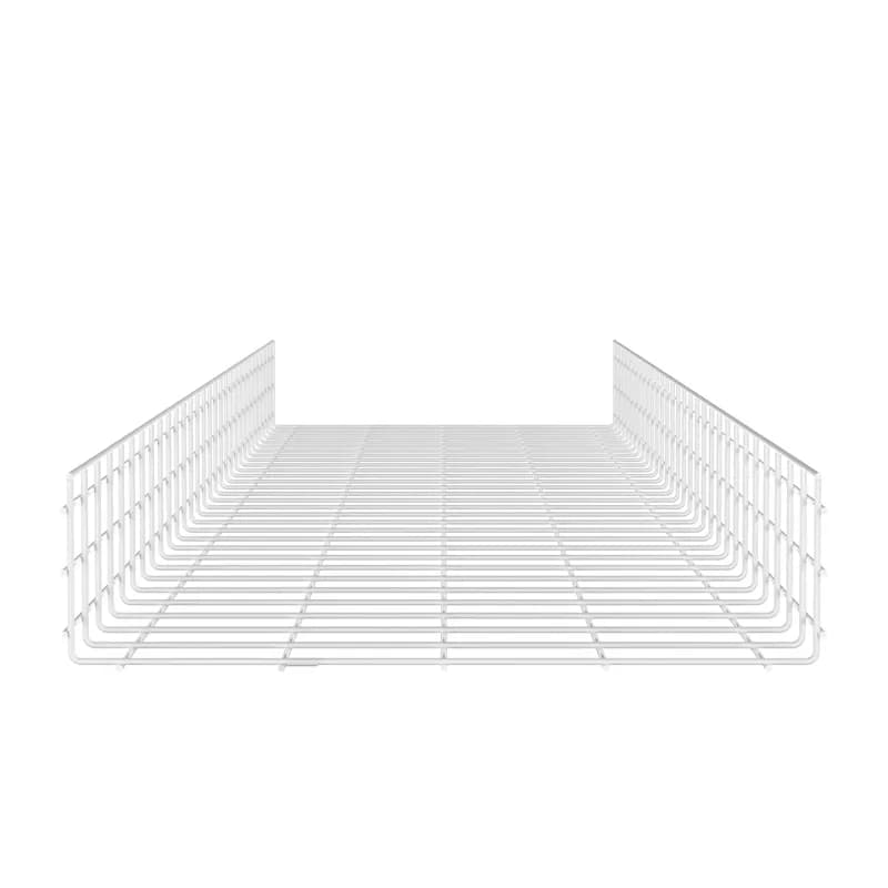 Panduit PWB6X24WH - The 6" height x 24" width wire basket is available in a white powdered coated finish. The wire basket can be used in many applications to route cable to the needed location. It s design enable users to have to cut less wires on a basket with improves risk mitigation.
