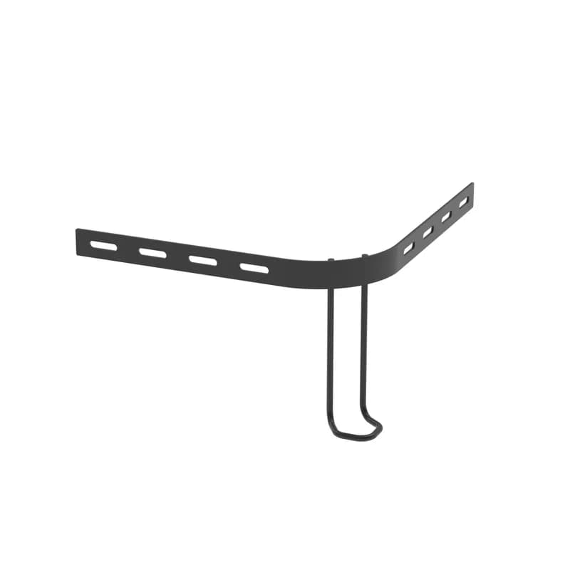 Panduit PWBIB6BL - The radius intersection is sold in packages of two brackets, allowing you to build one (1) tee-intersection or two (2) 90-degree bends in the wire basket. It is intended to be used for 6" high basket. It comes in black powder-coated finish.