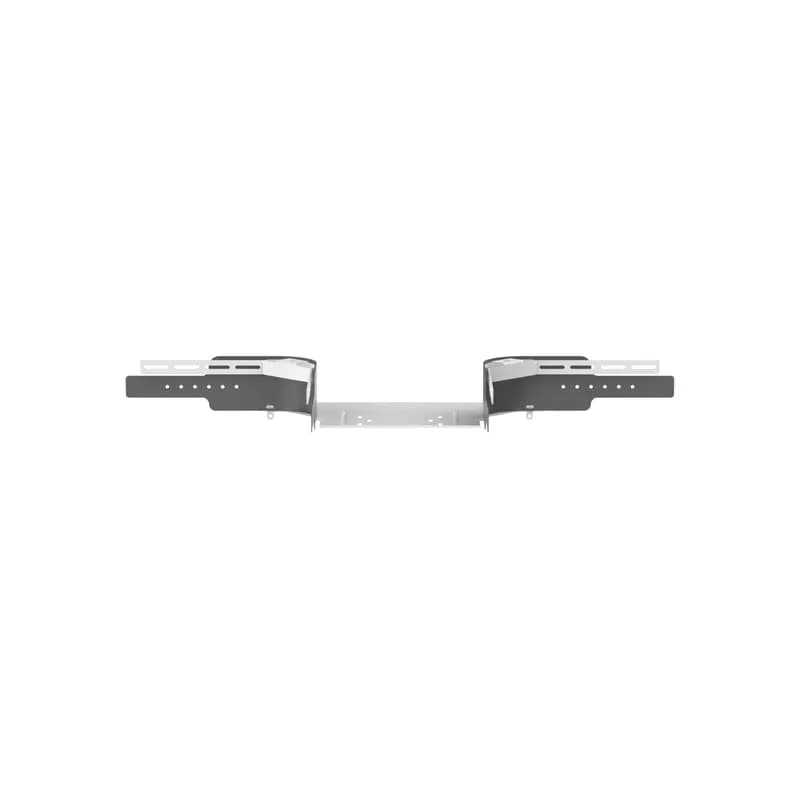 The Formed Tee Fitting provides the needed coverage for a 90 degree turn. The formed tee comes complete with a base liner,two brackets and two side liners in order to protect cables from any sharp edges. The tee fitting also comes with two mounting hole locations to be used with threaded rod. This formed tee is intended for a 8" wide basket with a 2" side wall.