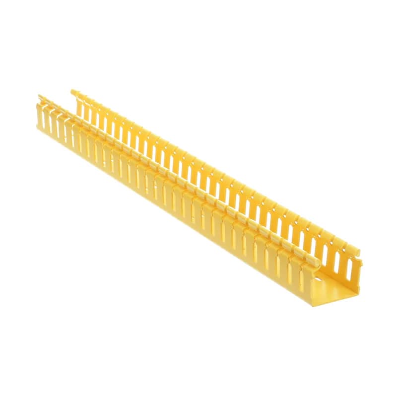 Panduit H2X2YL10 - The FiberRunner 2x2 Channel can be used with fittings and brackets to design a routing system to separate, route, and protect fiber optic and high-performance copper cables. Accepts hinged cover HC2YL10. Additional supports will be required when used in horizontal applications. Use QuikLock Coupler FBC2X2YL to attach channel and/or fittings. The channel comes in 10 feet in lenght