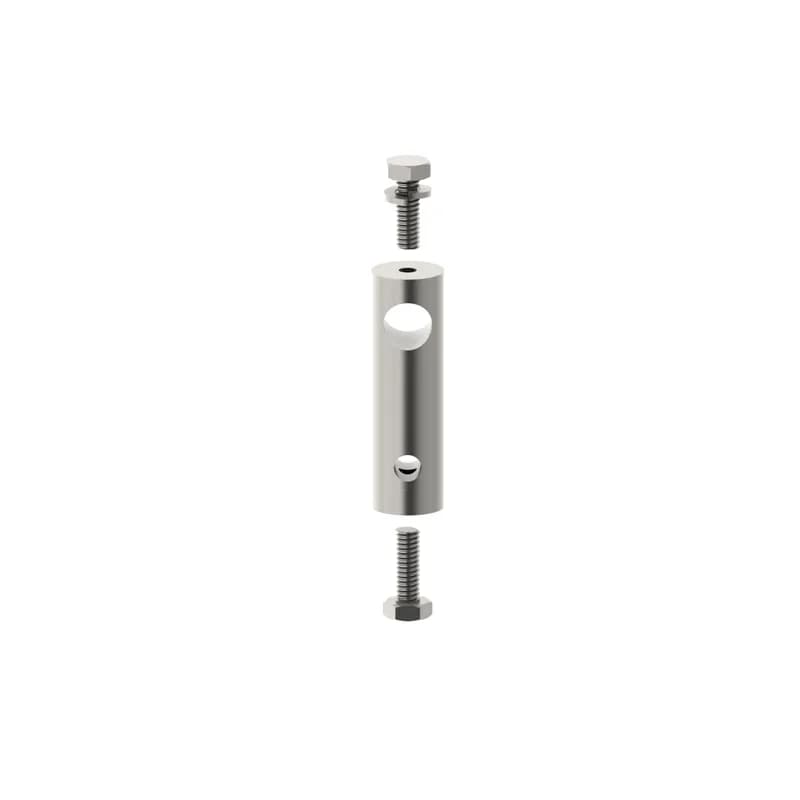 Panduit FWMHSS-ICAK - This HD Fusion Wall Mount Incoming Cable Anchor Post is used along with the HD Fusion Wall Mount enclosures (Panduit part numbers FWMHSS*S-3456 and FWMHSS*S-6912, sold separately). The incoming cable anchor post can be installed can be attached to the Incoming Cable Plate (Panduit part number FWMHSS-ICP, sold separately) to strain relief the cable central strength member. All necessary hardware is included for this part. This Incoming Cable Anchor Post is stainless steel.