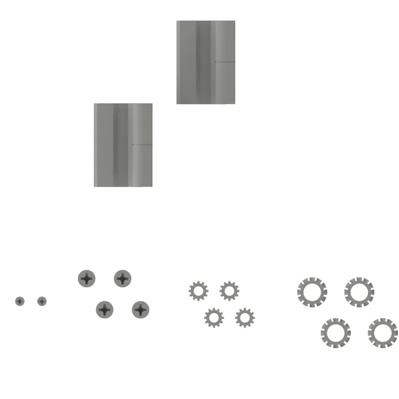Panduit FDUFD6045RHKTGY - FlexCore ODF 600mm Right Door Swing Conversion Kit, Gray. Convert your existing 600mm Left Hand FlexCore ODF Perforated Door (Panduit Part number FDUFD6045PL**) to a Right Hand Door with this conversion kit. This kit contains right hinging top and bottom rods, right hand lift-off hinge, right hand hinge and all installation hardware.