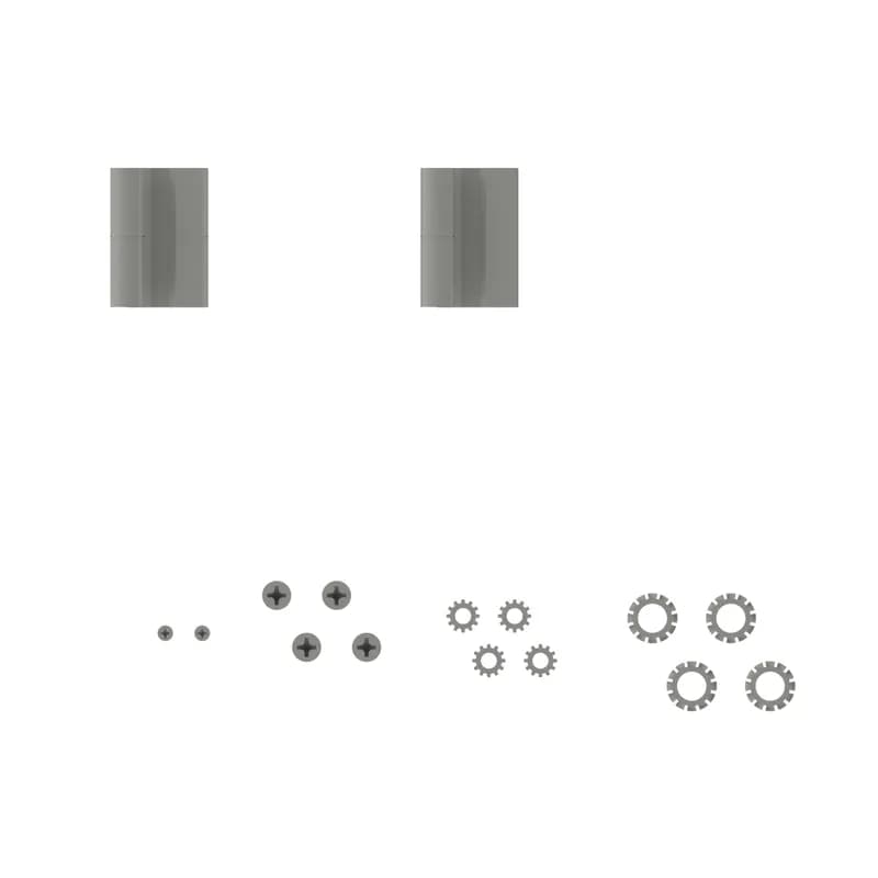 FlexCore ODF 600mm Left Hand Door Swing Conversion Kit, Gray. Convert your existing 600mm Right Hand FlexCore ODF Perforated Door (Panduit Part number FDUFD6045PR**) to a Left Hand Door with this conversion kit. This kit contains left hinging top and bottom rods, left hand lift-off hinge, left hand hinge and all installation hardware.