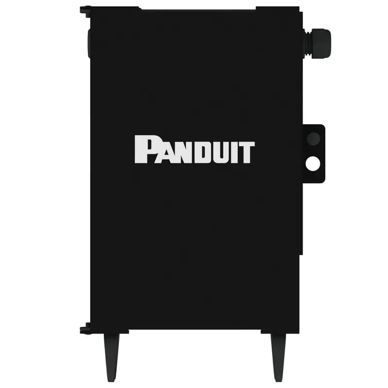 The Panduit Opticom Wall Mount Fiber Enclosure is designed to manage and organize fiber distribution when space is limited. The FWME1BL features 1 FAP/cassette slot (capable of handling up to 24 fusion splices) and can be used as an interconnect or cross-connect in any telecommunications room and can use any standard FAP or FMP series adapter panel. It features 1 FAP/cassette slot, comes with cable management accessories, a blank FAP and a FSC6 splice chip, is made with aluminum and comes in black. 9.48 H x 5.33"W x 1.7 D (241mm x 135mm x 43mm)