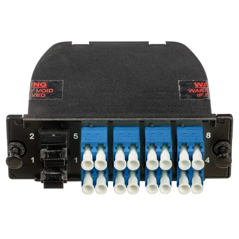 Opticom Front Access OS2, 4-to-1 Cassette, 16 Fiber, Standard IL, Universal-2