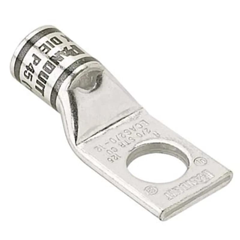 One-hole, short barrel with window lug, 250 kcmil cable, 3/8 stud hole.