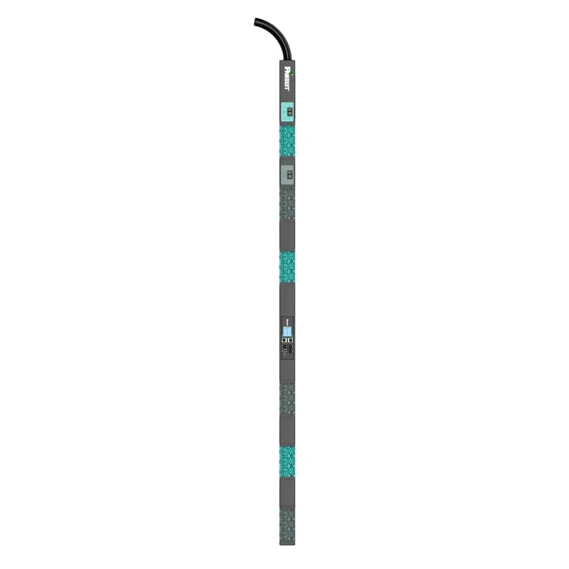 EL2P MI PDU, 30 AMP, (18)C13/C15, (18)C13/C15/C19/C21, NEMA L6-30P, BLACK