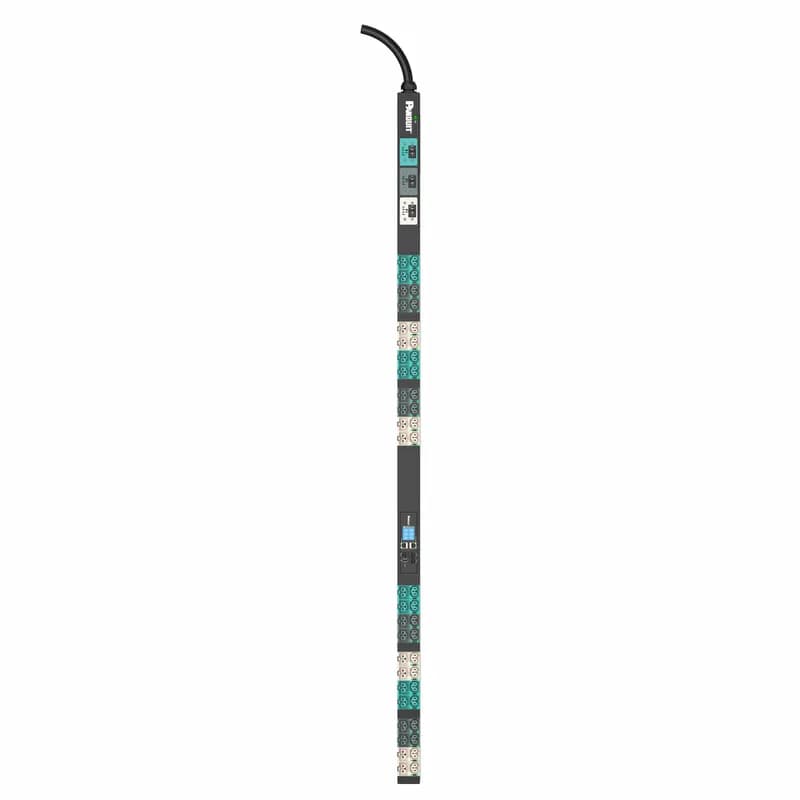 EL2P MS PDU, 30 AMP, (24)C13/C15, (24)C13/C15/C19/C21, NEMA L15-30P, BLACK