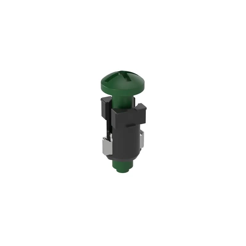 The CNBKD High Carbon Steel Bonding Cage Nut Kit creates an electrical bond between the mounting rails and equipment that conforms to EIA-310 specifications for racks and cabinets. The CNBKD Bonding Cage Nut Kit is installed with a Phillips or flat blade screwdriver.
