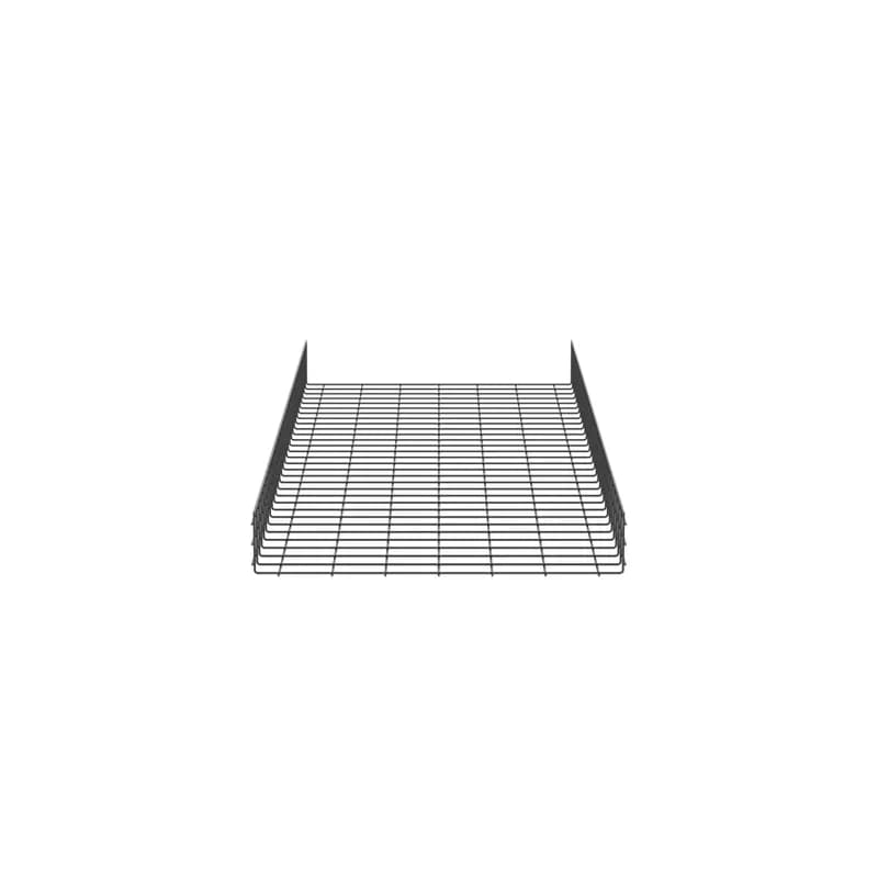 The 6" height x 36" width wire basket is available in a black powedered coated finish. It is offered in 10 foot length. The wire basket is used to safely, efficiently and aesthetically route cables in data centers, server/telecom rooms, or office work spaces. Our design requires less cutting and installation time due to larger grid openings.