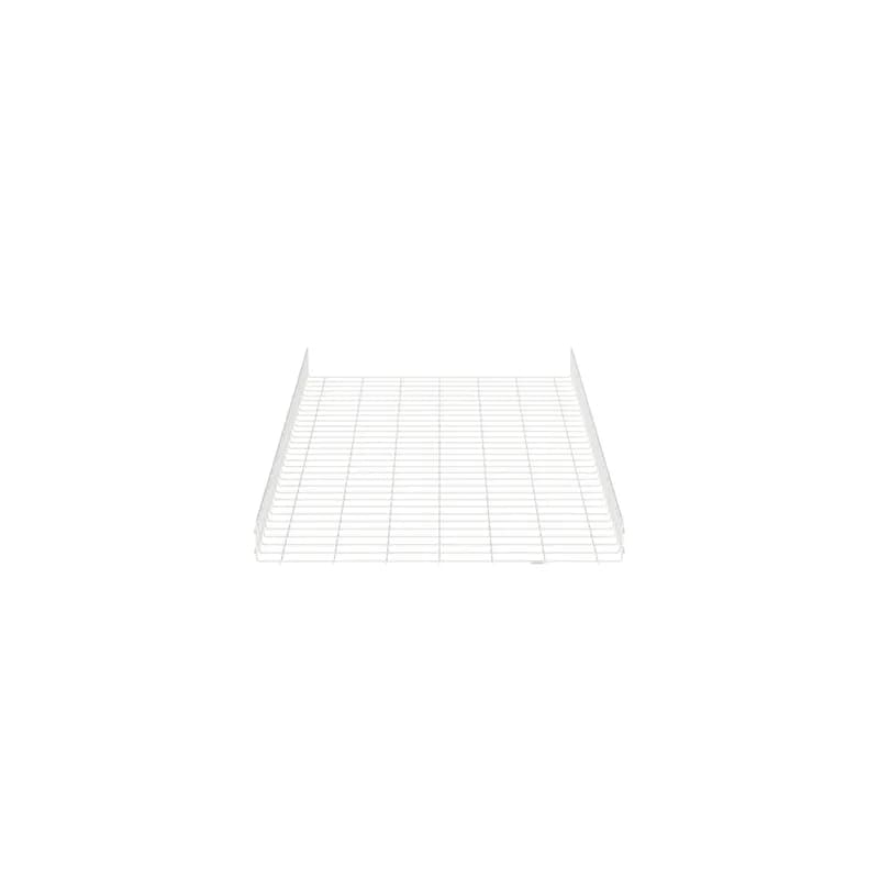 The 4" height x 36" width wire basket is available in a white powedered coated finish. It is offered in 10 foot length. The wire basket is used to safely, efficiently and aesthetically route cables in data centers, server/telecom rooms, or office work spaces. Our design requires less cutting and installation time due to larger grid openings.