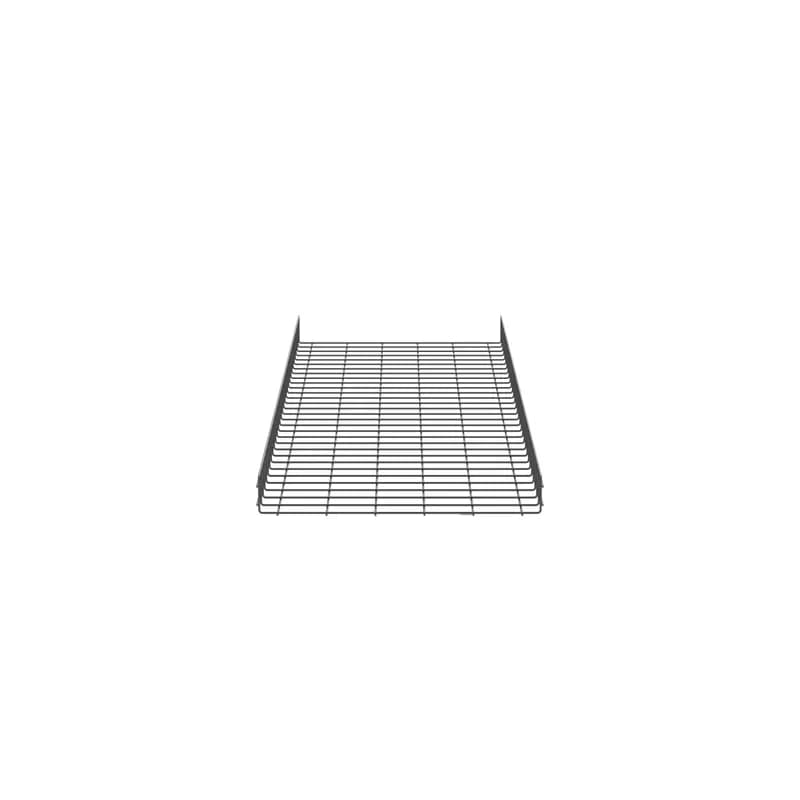 The 4" height x 30" width wire basket is available in a black powedered coated finish. It is offered in 10 foot length. The wire basket is used to safely, efficiently and aesthetically route cables in data centers, server/telecom rooms, or office work spaces. Our design requires less cutting and installation time due to larger grid openings.