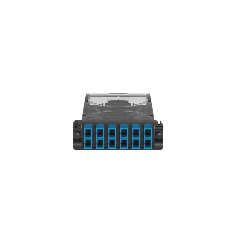 Panduit FCS29N-12-3GP - This Opticom SC/APC Splice Cassette is Preloaded with 12 OS2 Discrete Pigtails (250Um) and Splice Kit, and has Standard Il. Cassettes have removable bevel