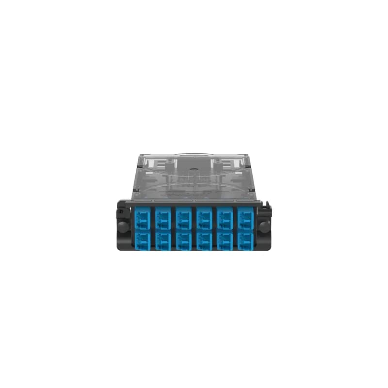 Panduit FCS29N-24-LAP - This Opticom LC/APC Splice Cassette is Preloaded with 24 OS2 Discrete Pigtails (250Um) and Splice Kit, and has Standard Il. Cassette has removable bevel