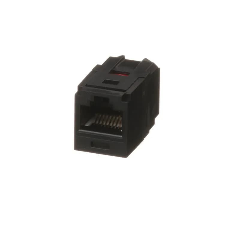 Panduit CC688BL-D - The Mini-Com® Cat 6 UTP RJ45 Coupler Module is designed and 100% factory tested to allow for up to two couplers to be used and meet channel performance requirements. Contacts are plated with 50 microinches of gold for superior performance. The coupler module is compatible with Mini-Com Modular Patch Panels and Faceplates. The coupler is black, bulk-packaged at 500 pieces.